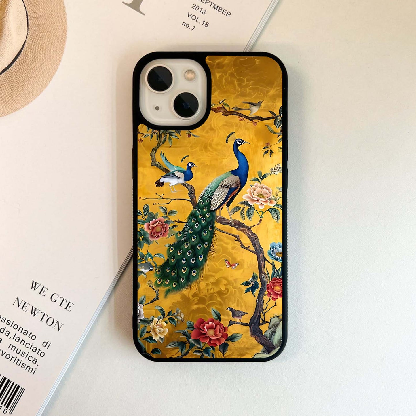 Golden Vintage Grace Glass Case