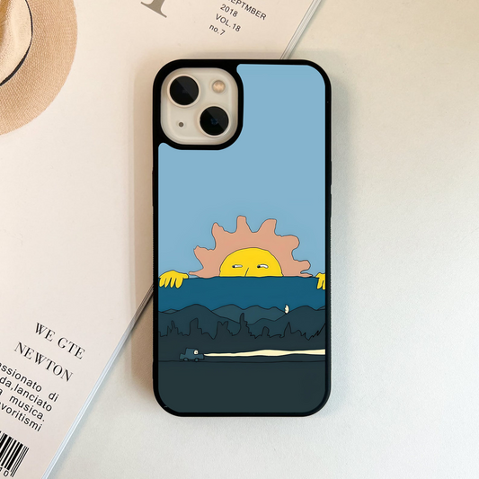 Daylight Fun Face Glass Case