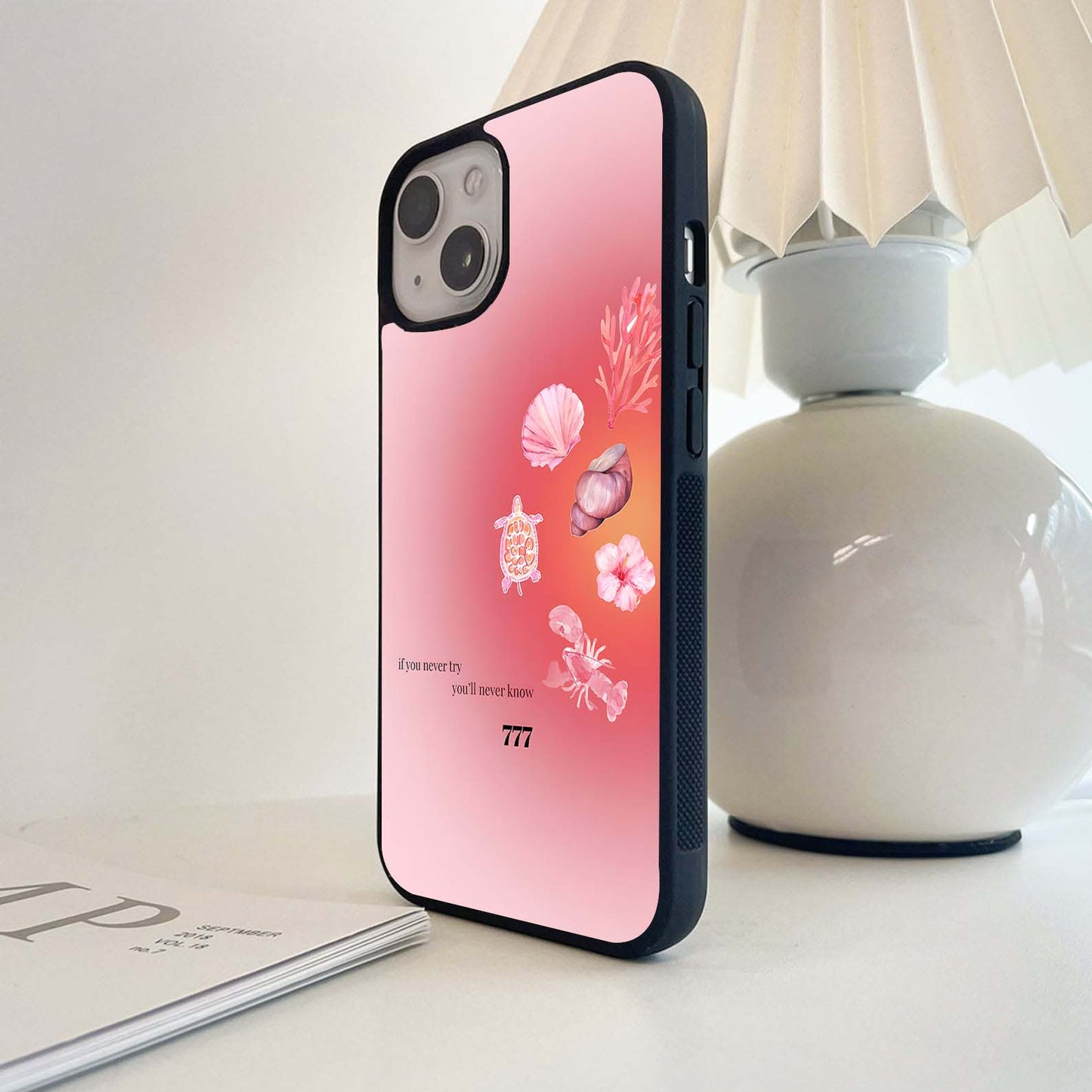 Coral Reef Magic Glass Case