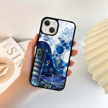 Cosmic Ocean Drift Glass Case