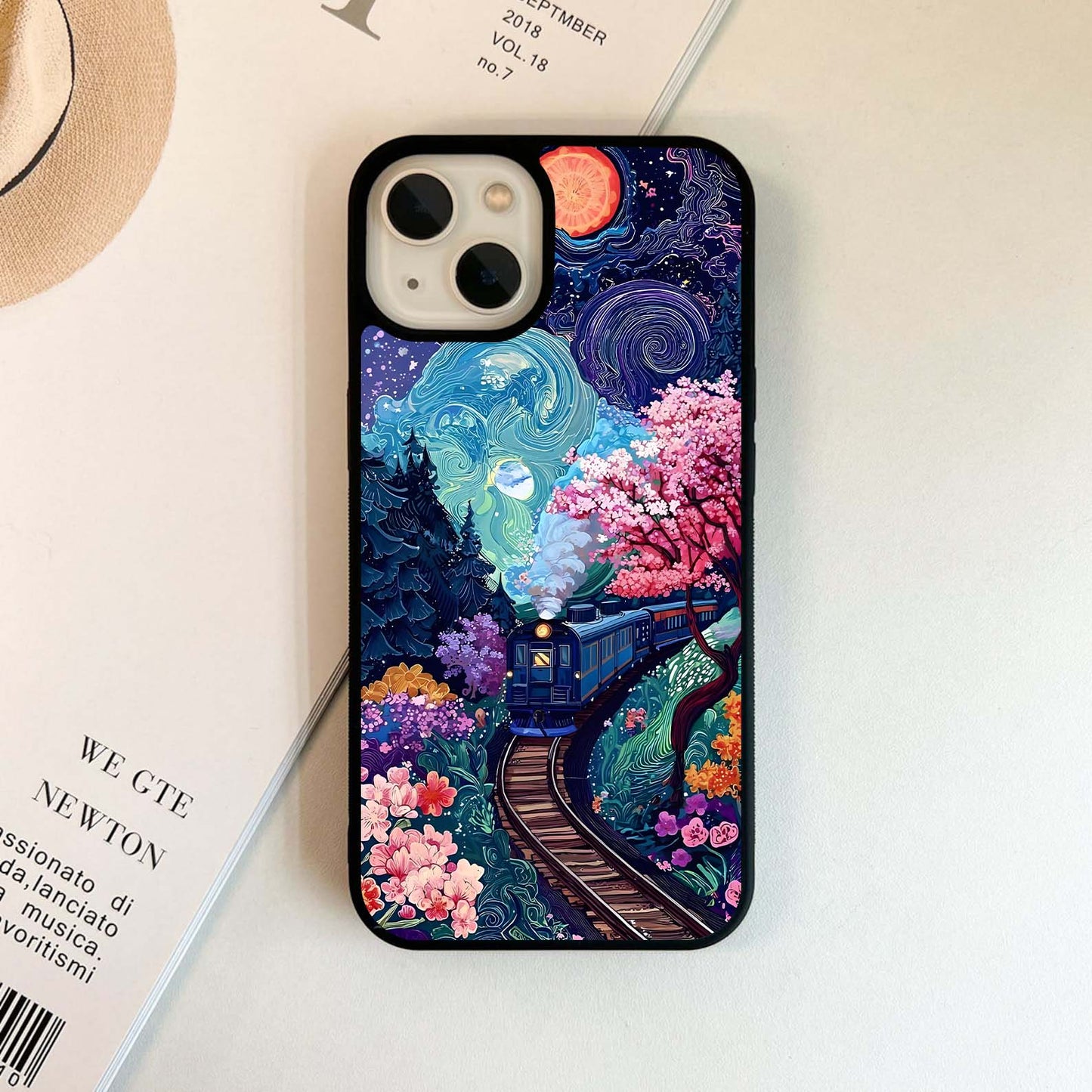 Magical Night Train Glass Case