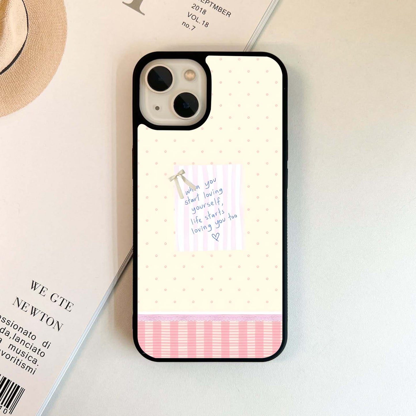 Loving Yourself Always Glass Case