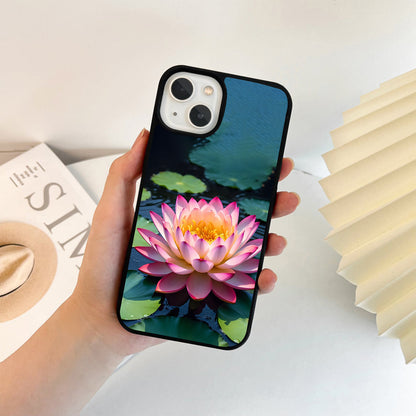 National Lotus Flower Glass Case