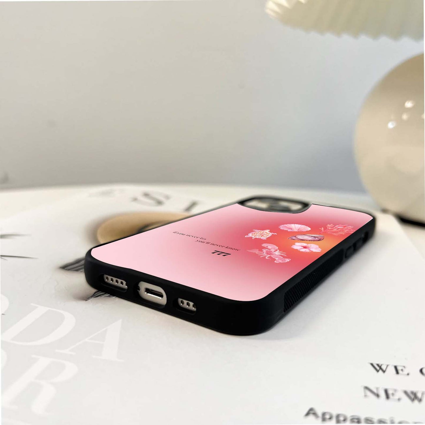 Coral Reef Magic Glass Case