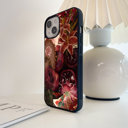 Velvet Rose Crush Glass Case