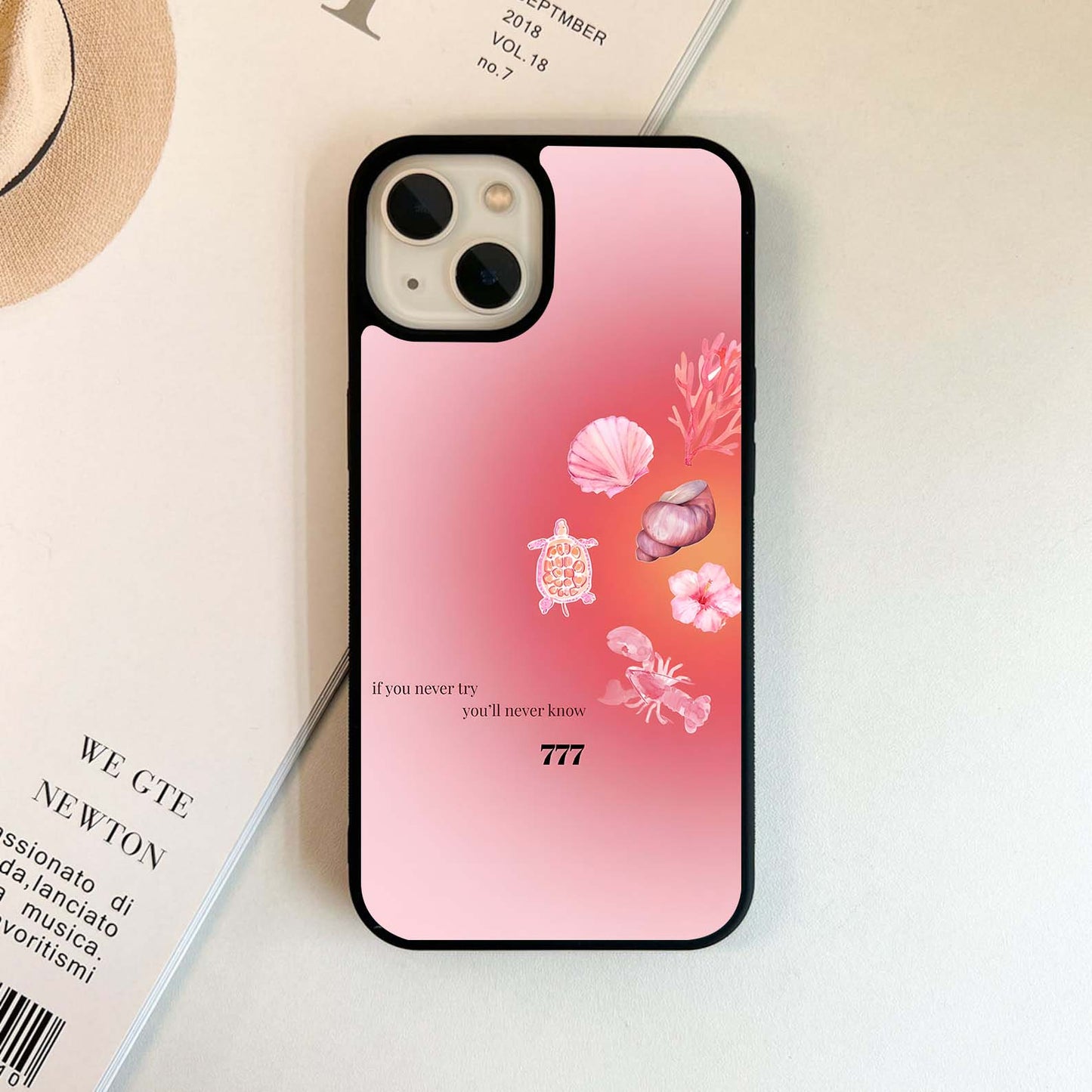 Coral Reef Magic Glass Case