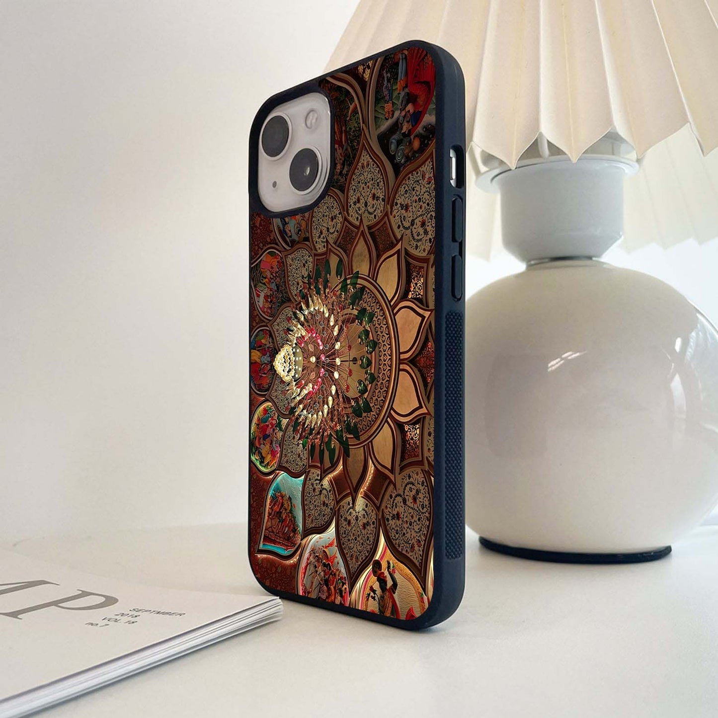 Lunar Velvet Veil Glass Case