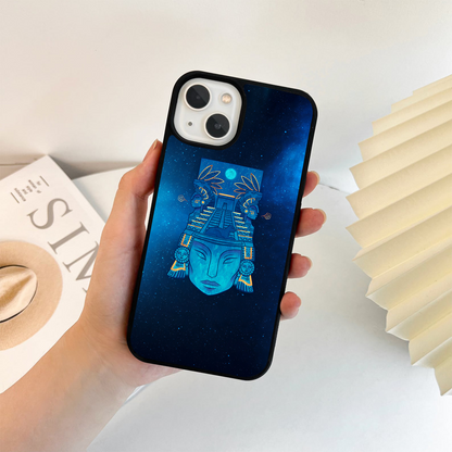 Aztec Cosmic Queen Glass Case