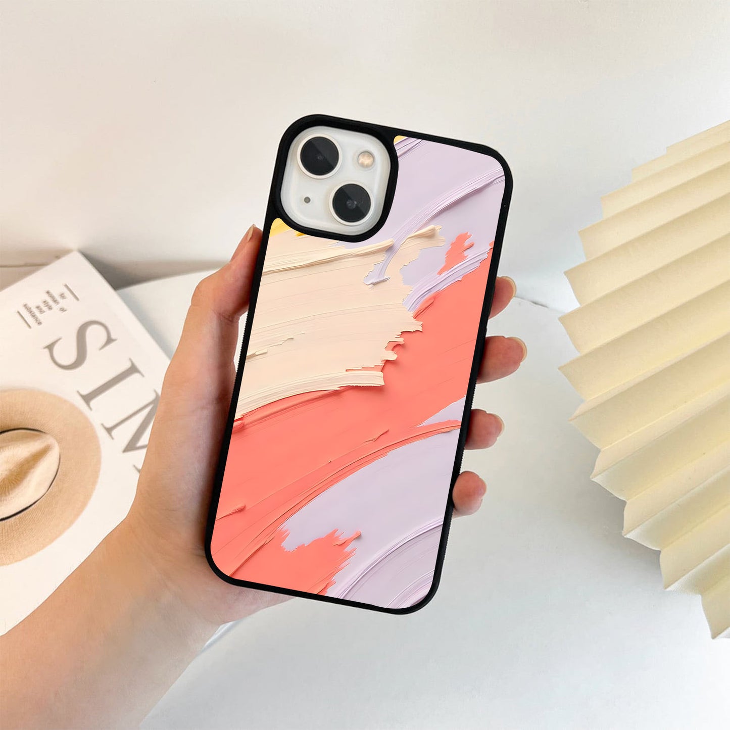 Pastel Swipe Rush Glass Case