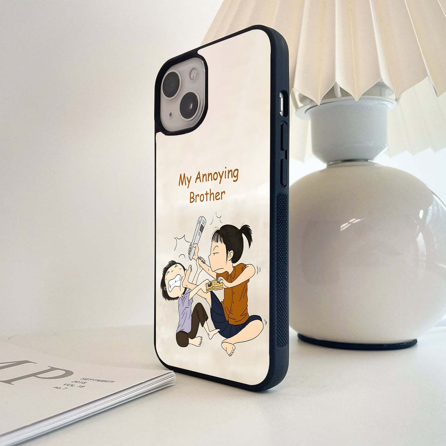 My Annoying Brother Glass Case