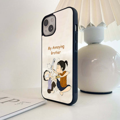 My Annoying Brother Glass Case