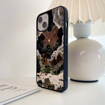 Cosmic Canyon Burst Glass Case