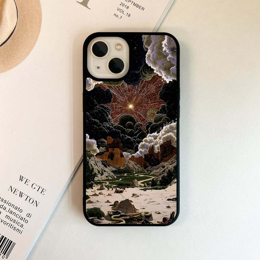 Cosmic Canyon Burst Glass Case