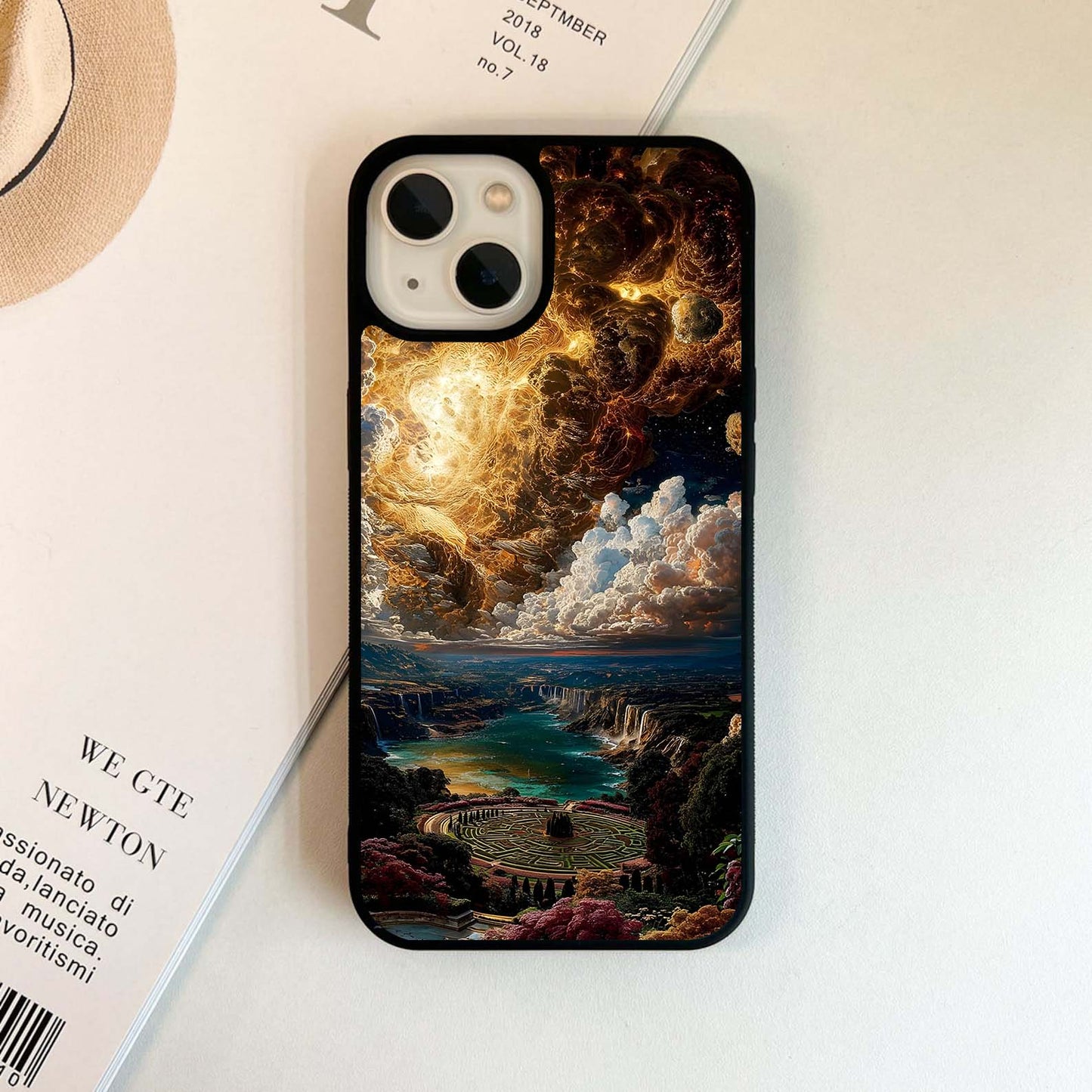 Cosmic Storm Fantasy Glass Case