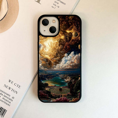 Cosmic Storm Fantasy Glass Case