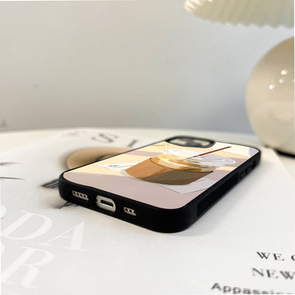 Cold Brew Vibes Glass Case