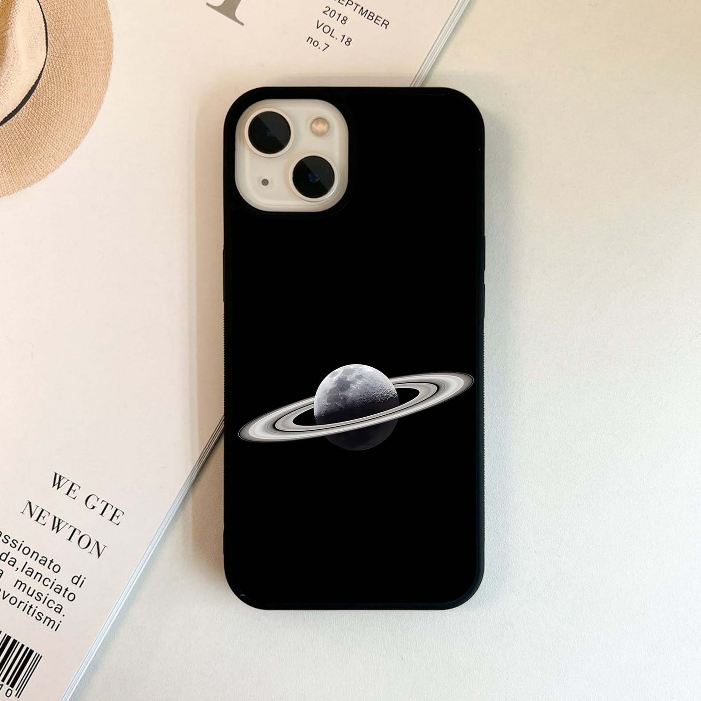 Lunar Ring Illusion Glass Case