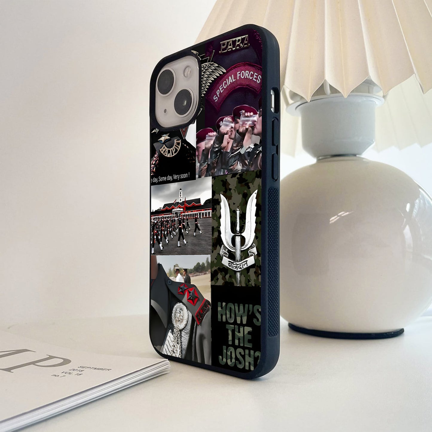 Para Warrior Spirit Glass Case