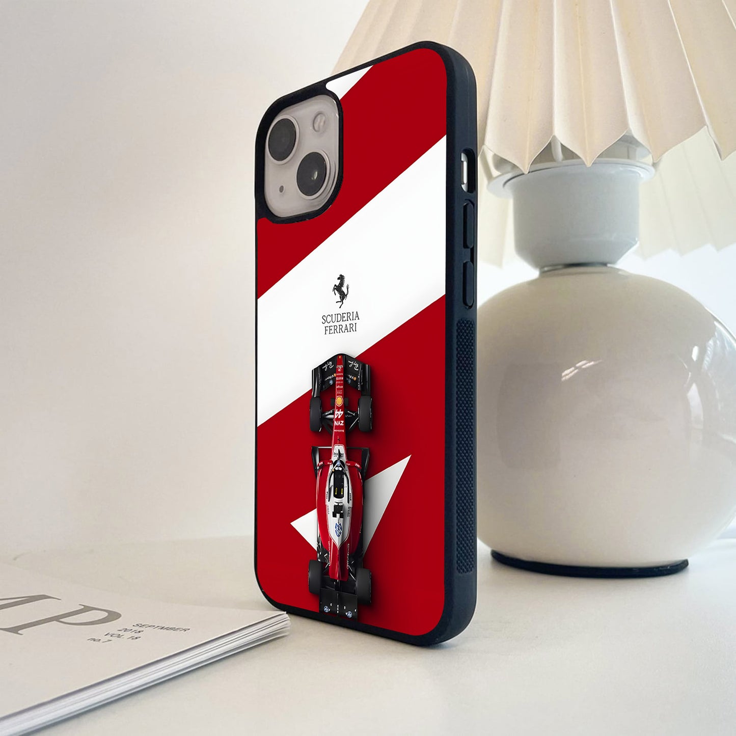 Scuderia Ferrari Speed Machine Glass Case