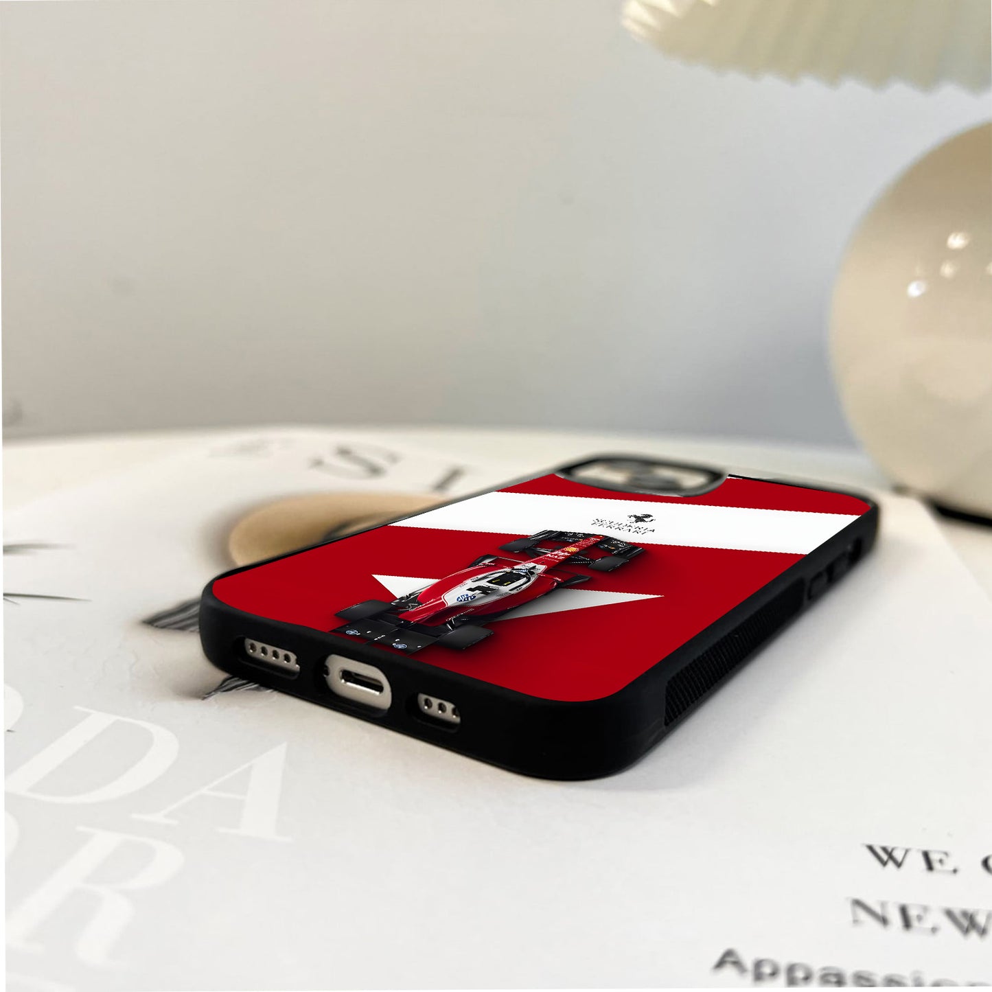 Scuderia Ferrari Speed Machine Glass Case
