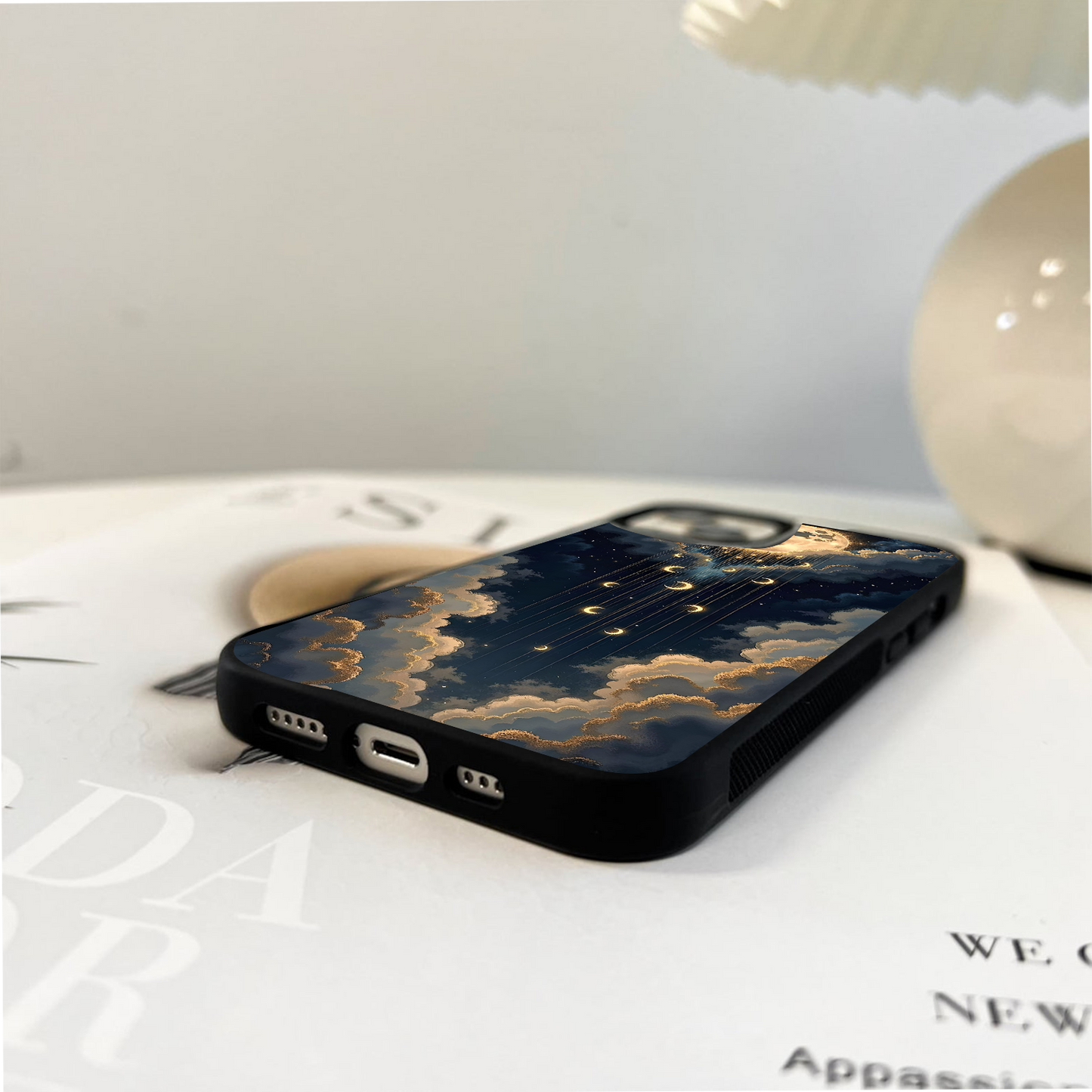 Moonlit Dream Strings Glass Case