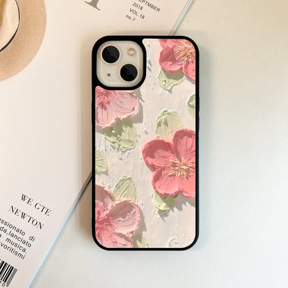 Whipped Blossom Texture Glass Case