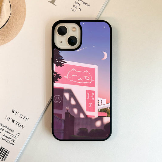 Starlit School Block Glass Case