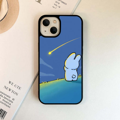 Wishing Star Bunny Glass Case