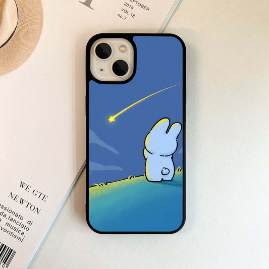 Wishing Star Bunny Glass Case