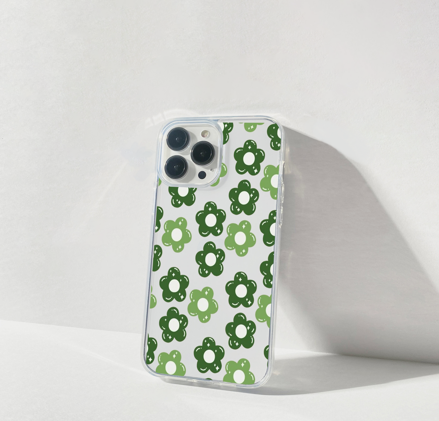 Vintage Blossom Mood Clear Silicon Cover