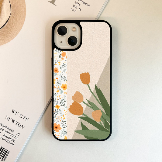 Golden Meadow Whisper Glass Case