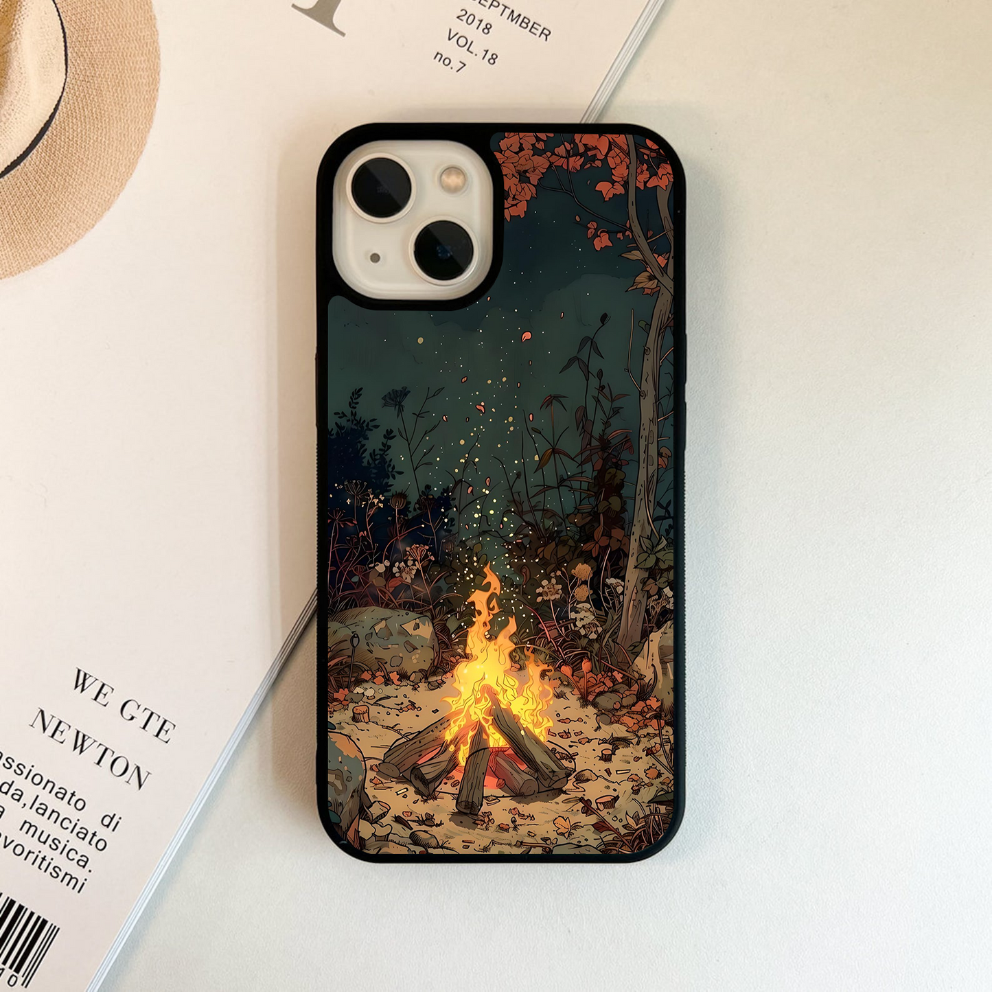 Campfire Night Magic Glass Case
