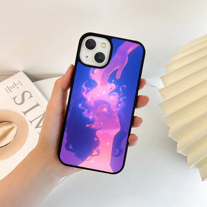 Cosmic Touch Glow Glass Case