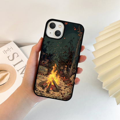 Campfire Night Magic Glass Case