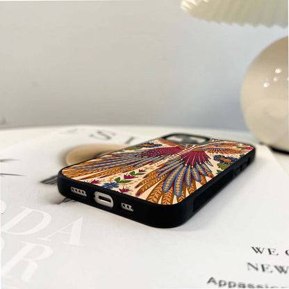 Majestic Phoenix Bloom Glass Case