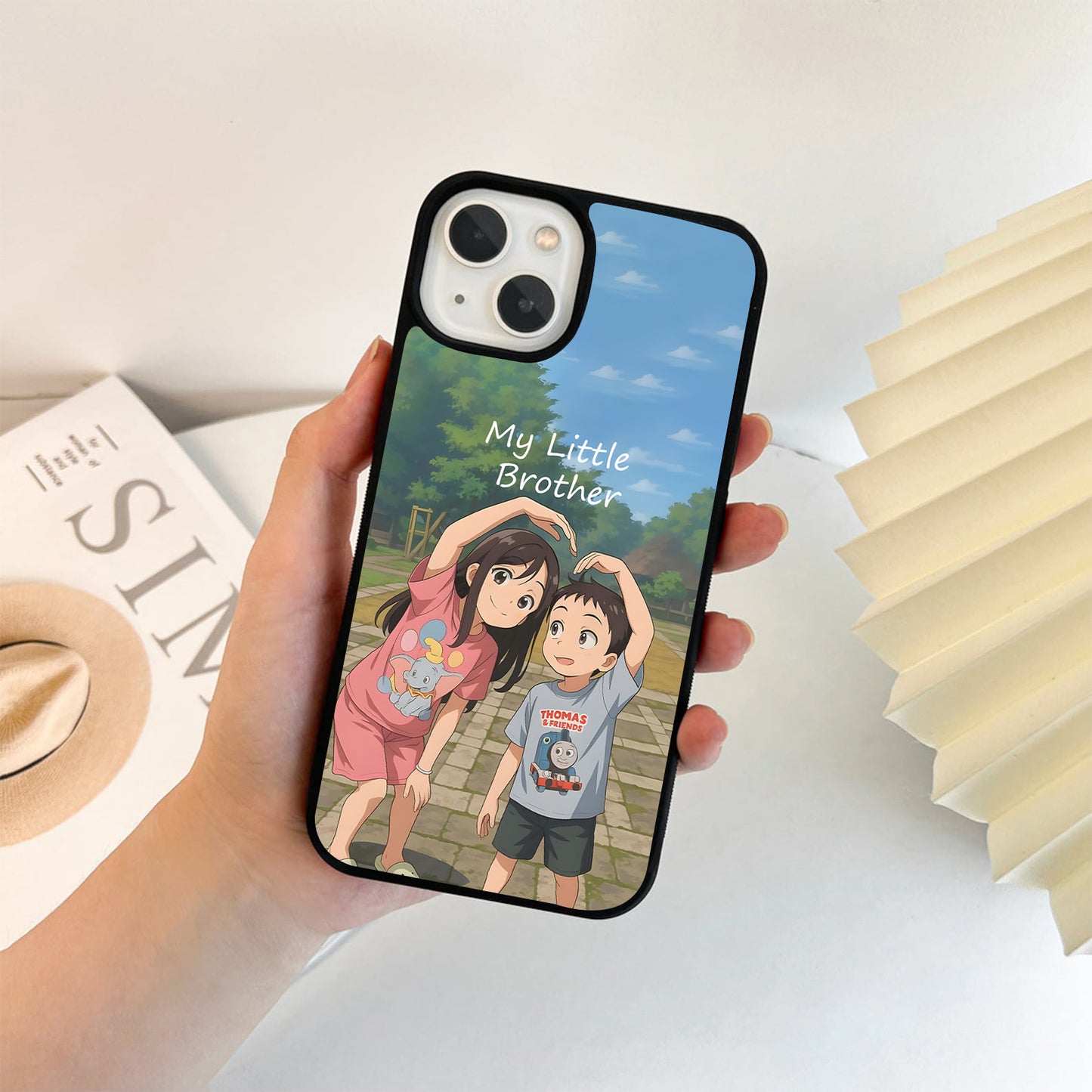 Perfect Sibling Duo Glass Case