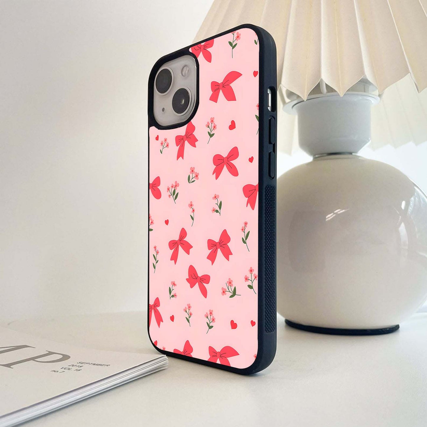 Midnight Blossom Flow Glass Case