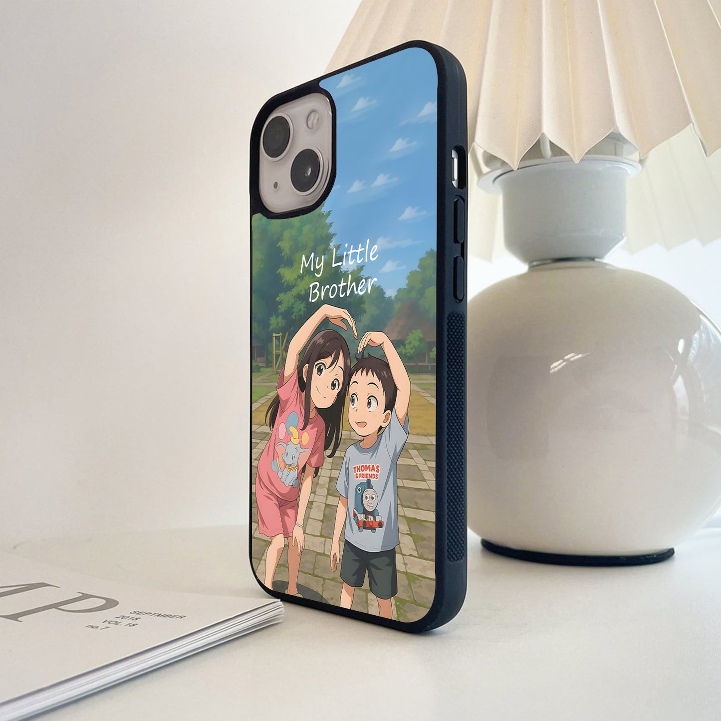 Perfect Sibling Duo Glass Case
