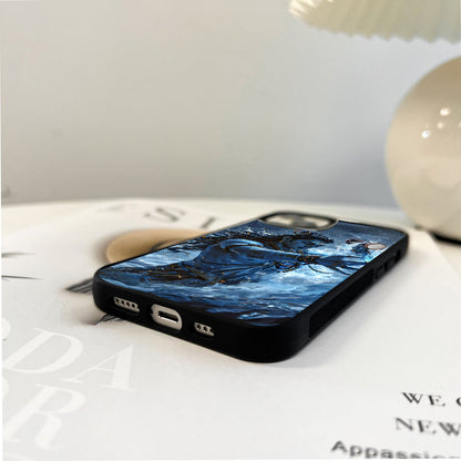Shiva Cosmic Waves Glass Case
