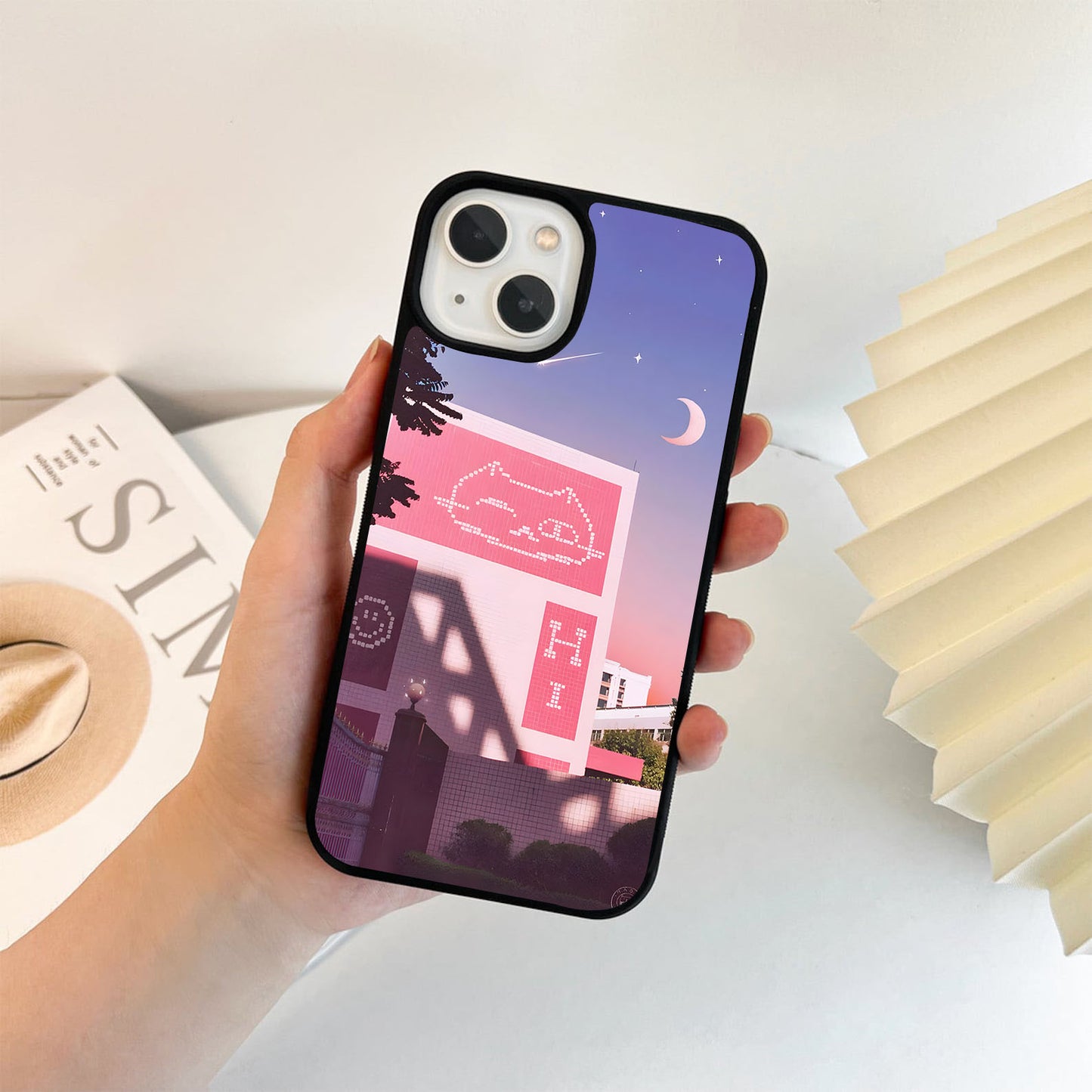 Starlit School Block Glass Case