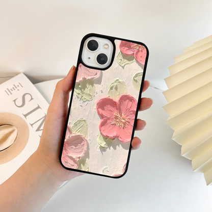 Whipped Blossom Texture Glass Case