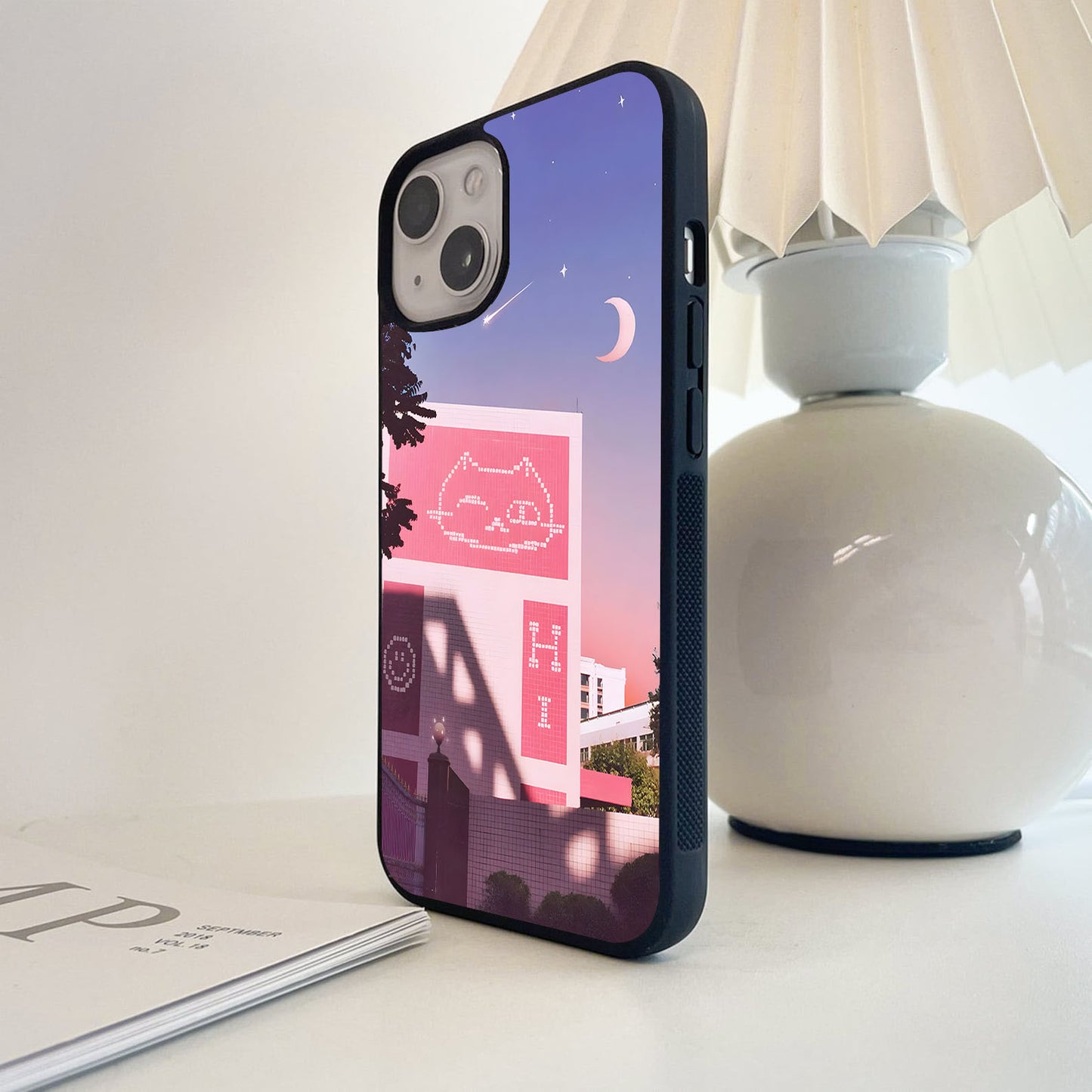 Starlit School Block Glass Case