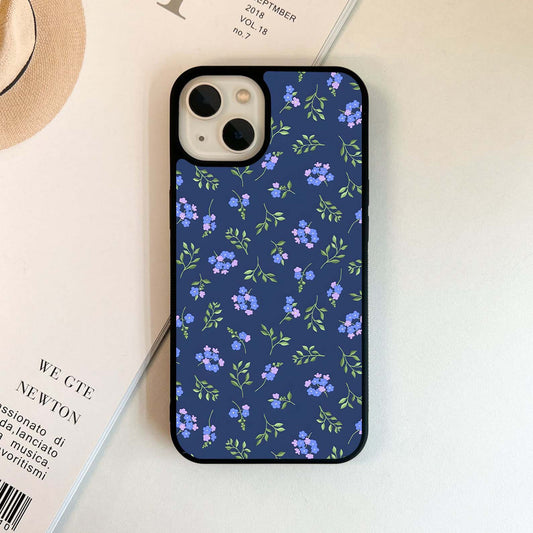 Midnight Garden Blossoms Glass Case