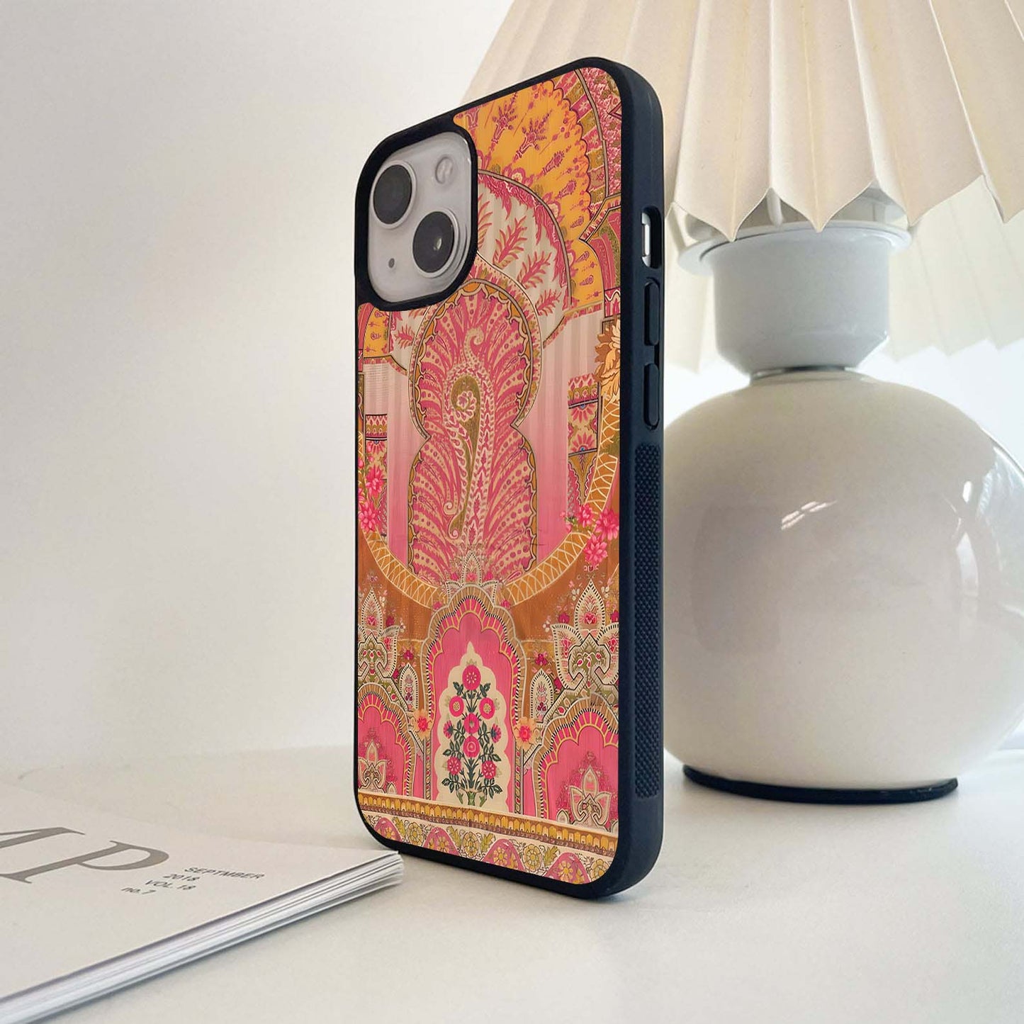 Majestic Pink Palace Glass Case