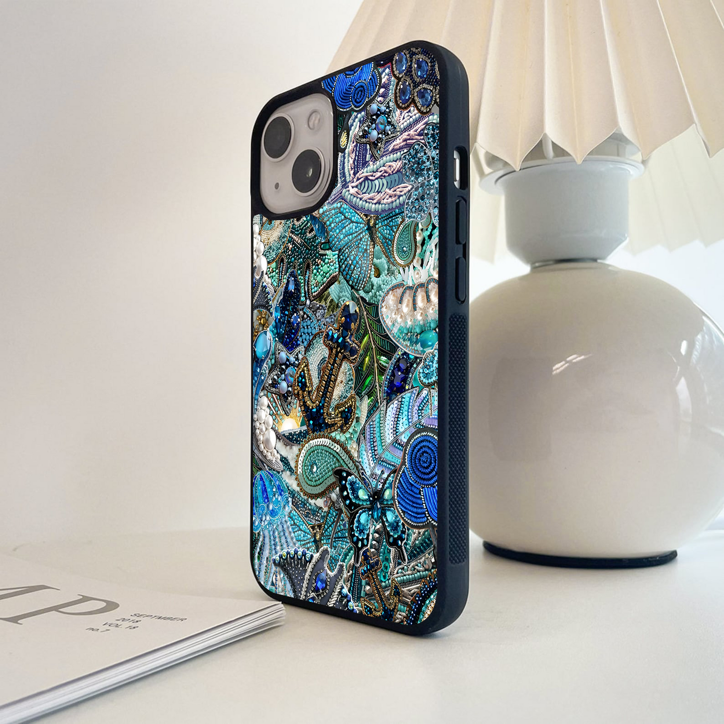 Crystal Ocean Magic Glass Case