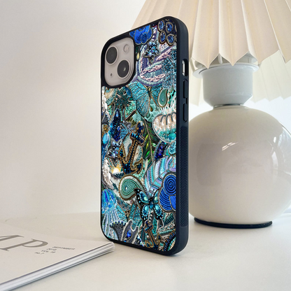 Crystal Ocean Magic Glass Case