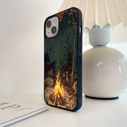 Campfire Night Magic Glass Case