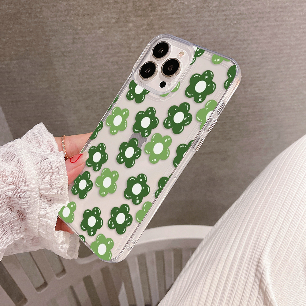 Vintage Blossom Mood Clear Silicon Cover