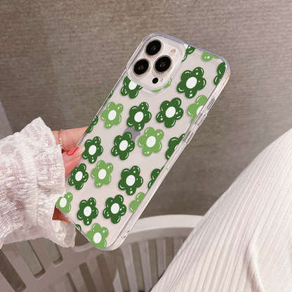 Vintage Blossom Mood Clear Silicon Cover