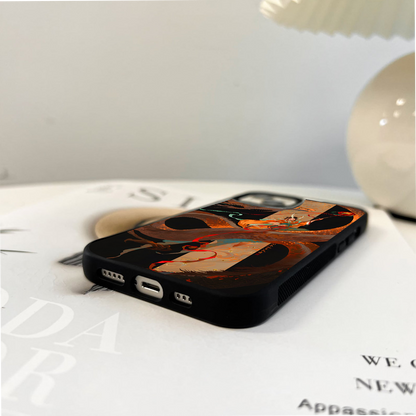 Golden Dragon Empres Glass Case